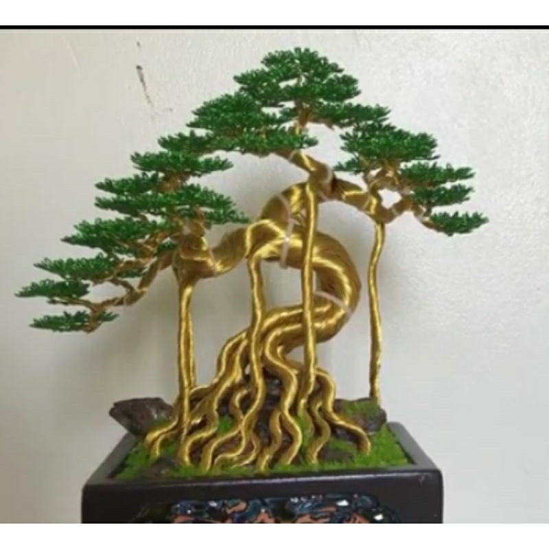 bunga kawat bonsai hand made