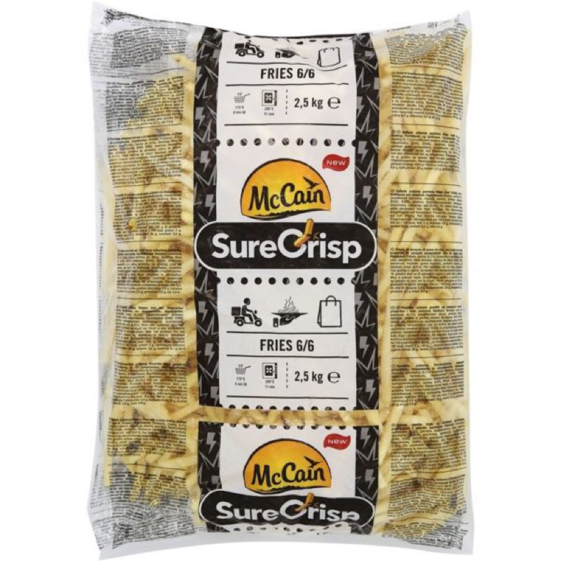 

mc cain shoestring coated 6/6