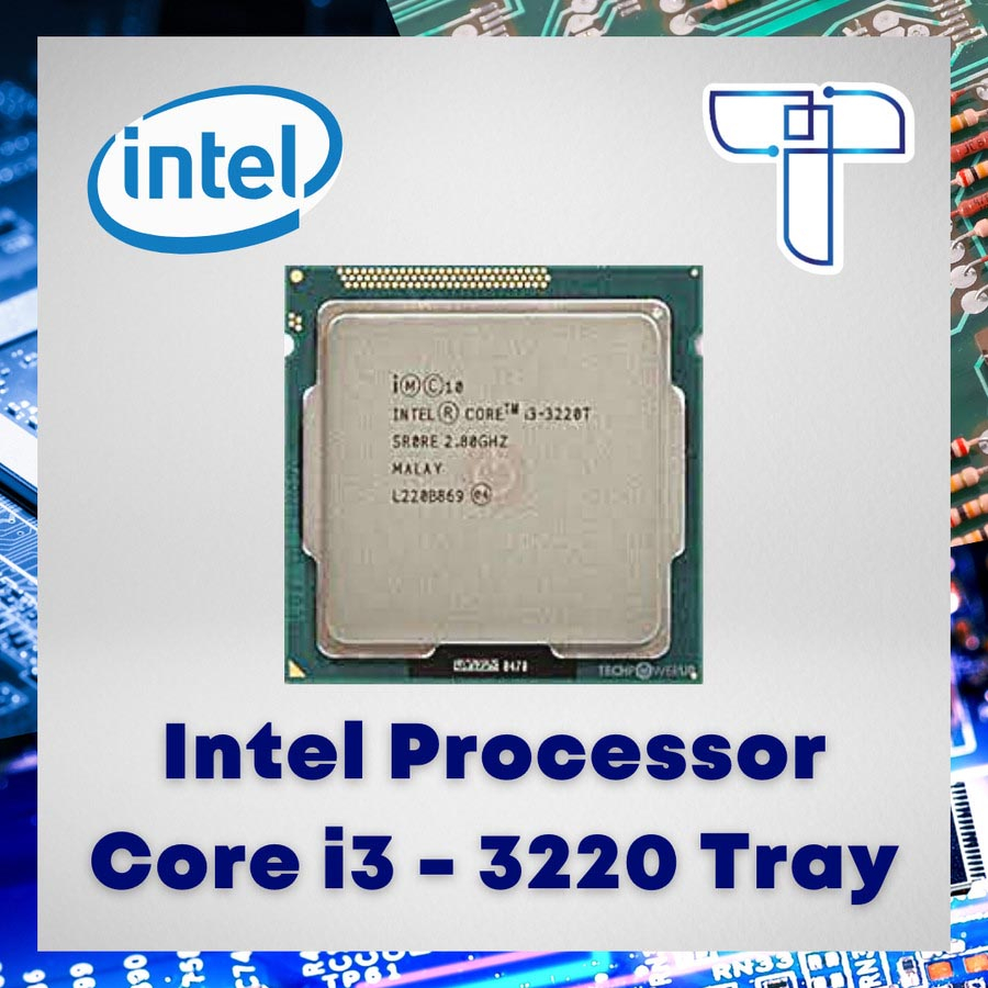 Intel Core i3 3220 Tray 3220 Processor Original - 3.30 GHz