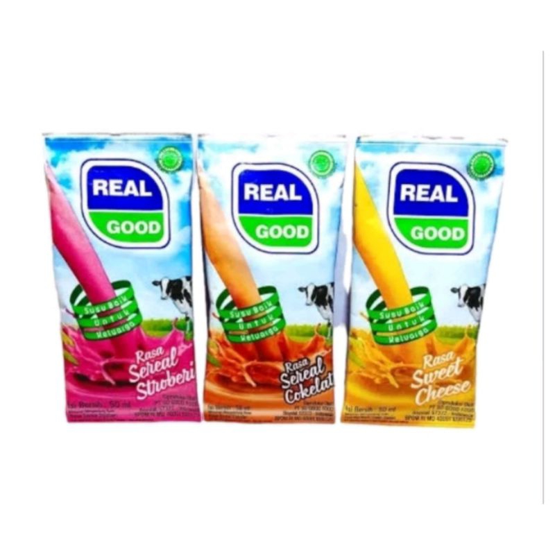 

5X REAL GOOD SUSU CAIR 125Ml