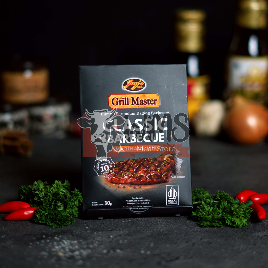 

Grill Master Classic BBQ Marinade / Bumbu Marinasi