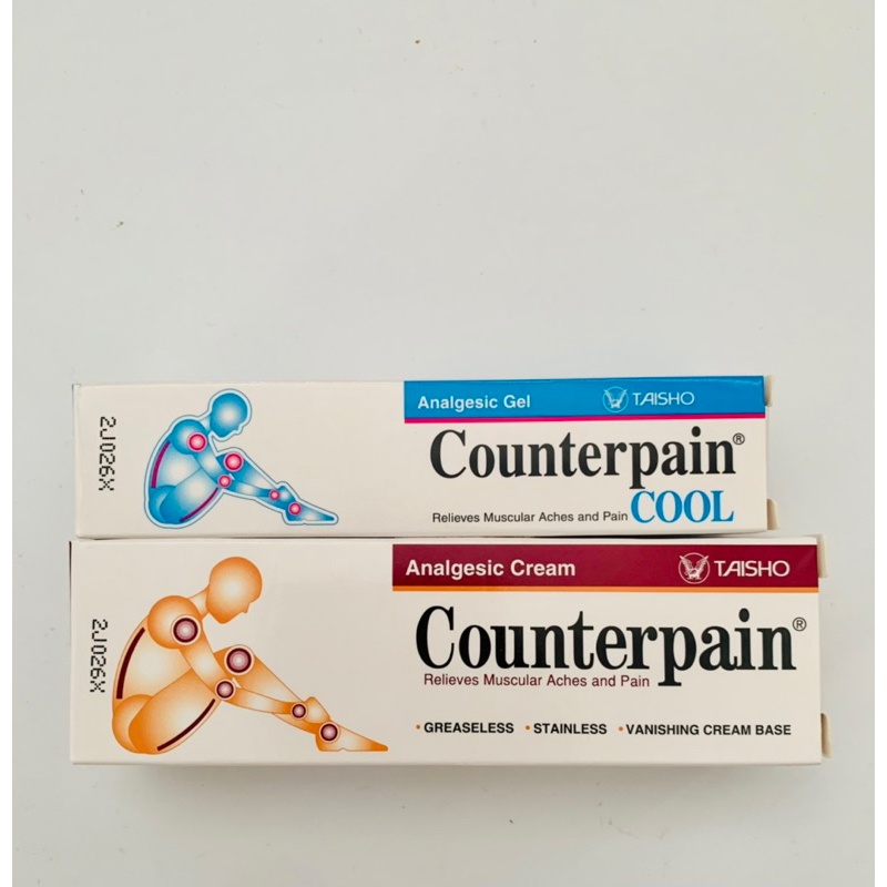 Counterpain Cream Buy 1get 1 30 gram Free Counterpain Cool 15 gram Krim pereda nyeri otot