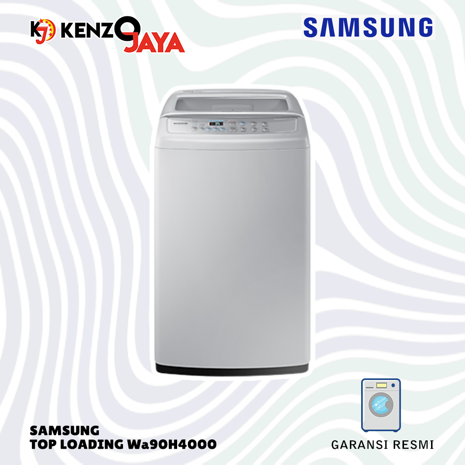 MESIN CUCI SAMSUNG WA90H4200 TOP LOADING 9KG WOBBLE WA90H4200SG