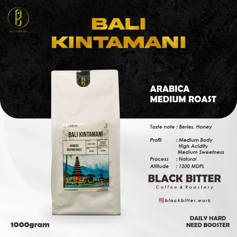 

Kopi Arabika Bali Kintamani 1kg - Biji Dan Bubuk Arabica Original