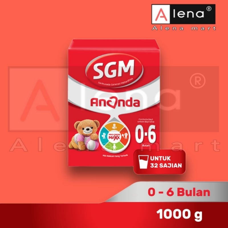 SGM Ananda 0-6 Bulan 1000g, SGM Ananda 0-6 Bulan 1kg