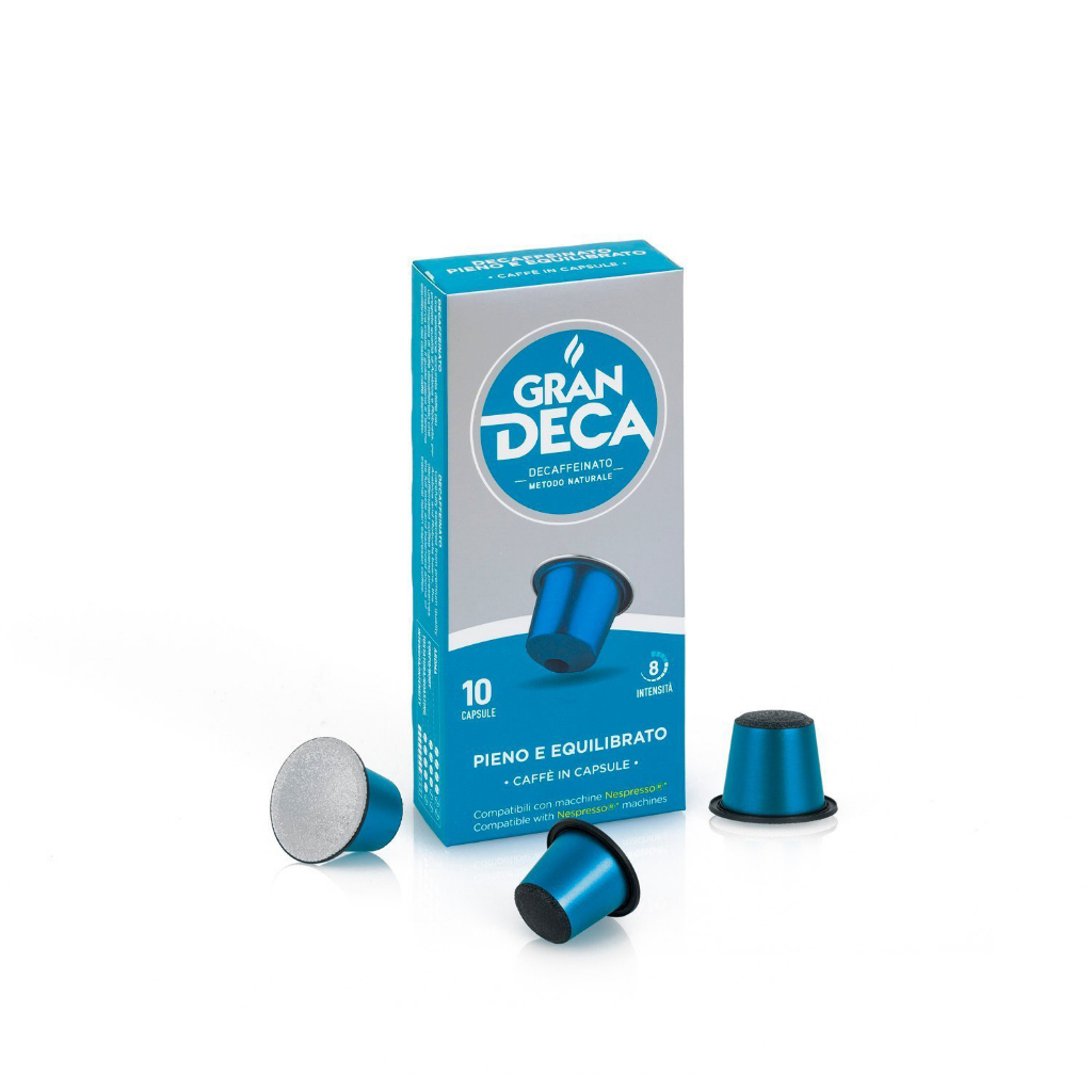 

GranDeca Decaf Coffee Nespresso® Compatible Capsule Kopi Kapsul Dekafein