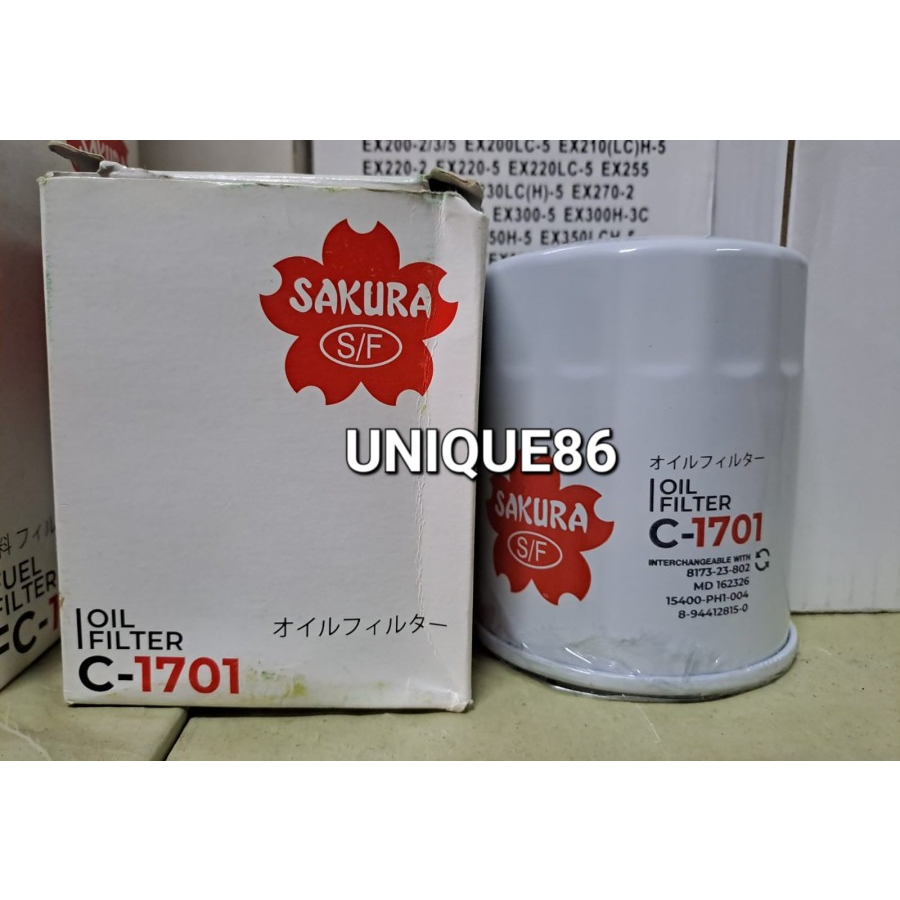OIL FILTER C-1701 FILTER OLI C-1701 SAKURA