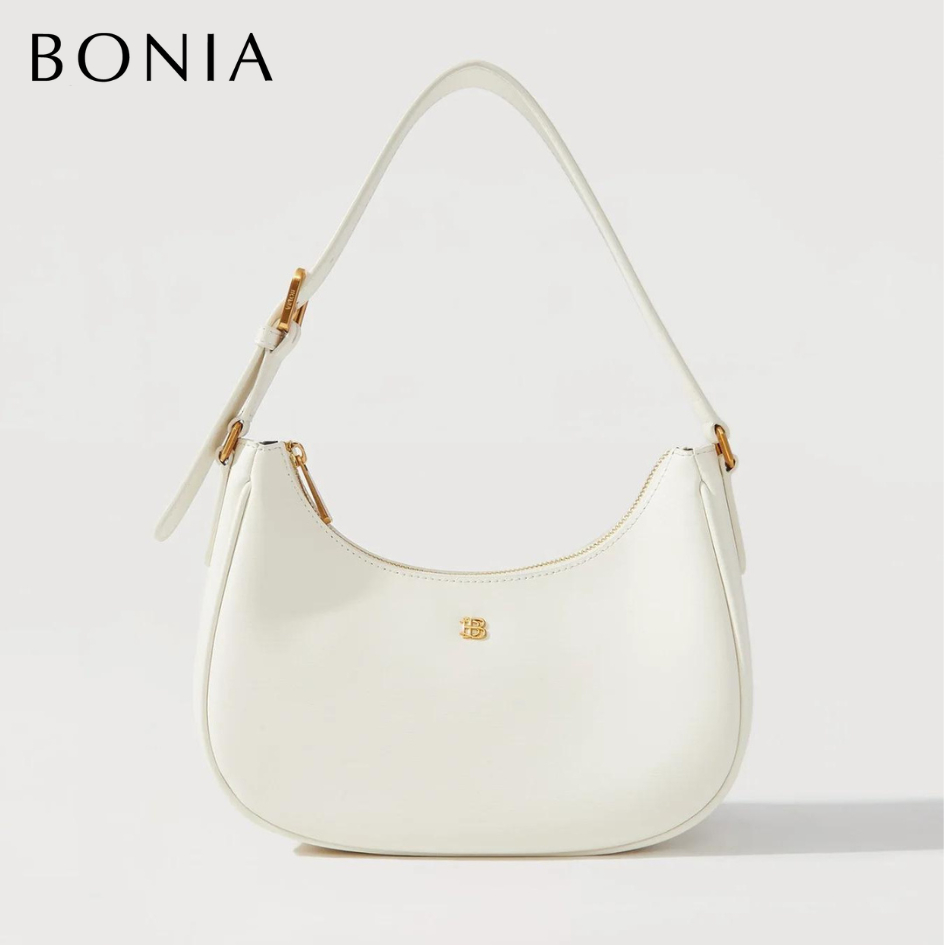 Bonia - Gianna Shoulder Bag White (DEFECT SALE)