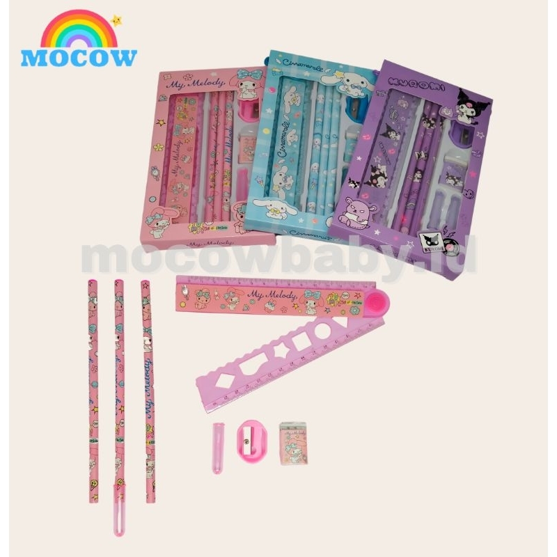 STATIONERY SET ISI 7 OKITOKI