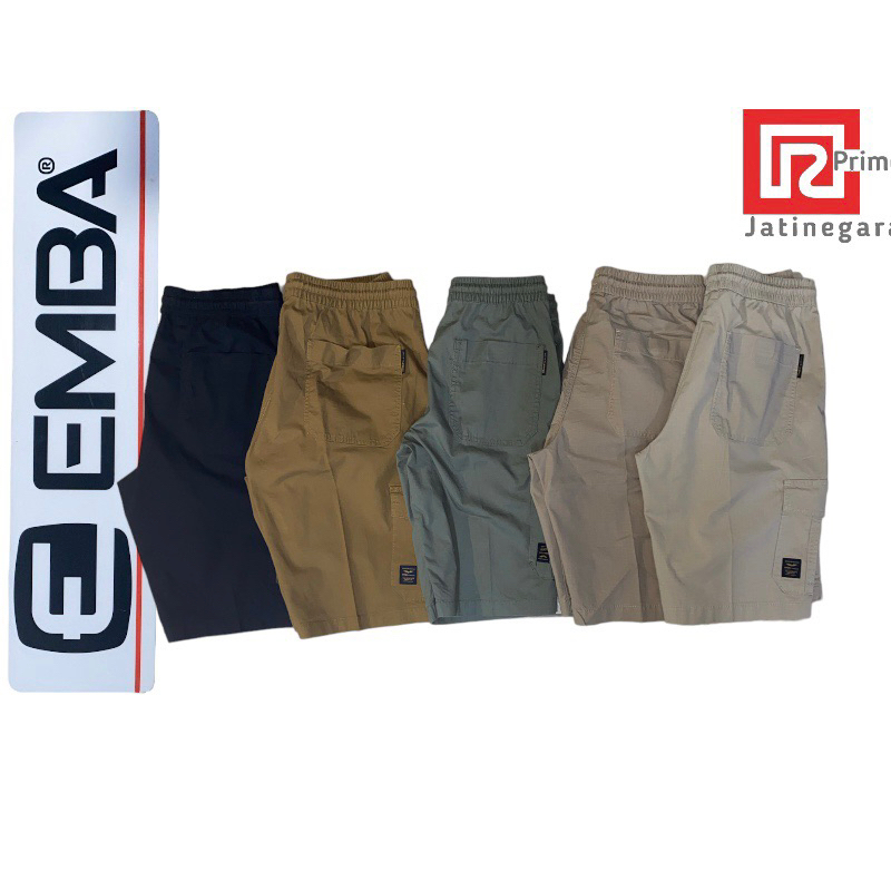 Emba Classic Celana Pendek Pria Katun / Ramayana Jatinegara