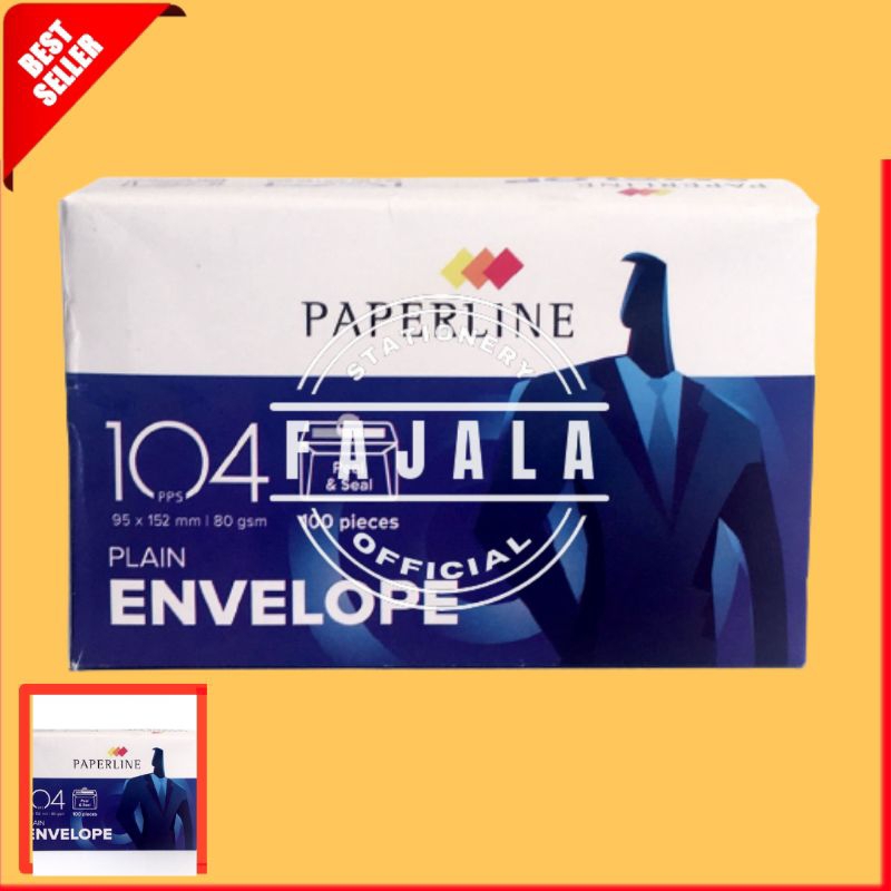 

Amplop Putih Paperline 104 Amplop Surat