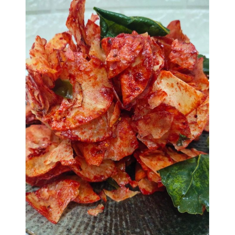 

KERIPIK SINGKONG BALADO TERMURAH 500gram