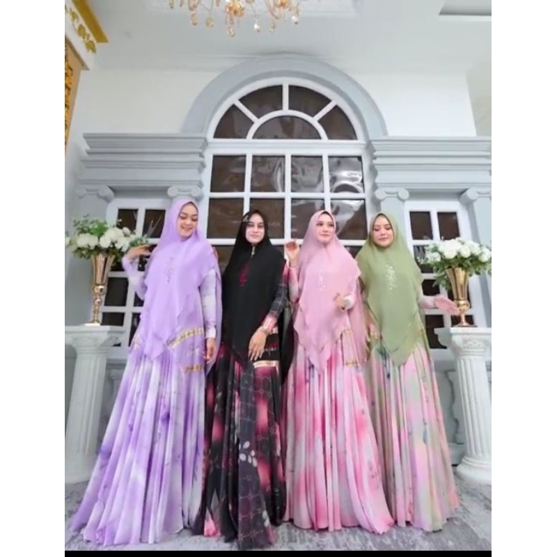 Gamis Syari Original LAURA SERIES By Alya Syari