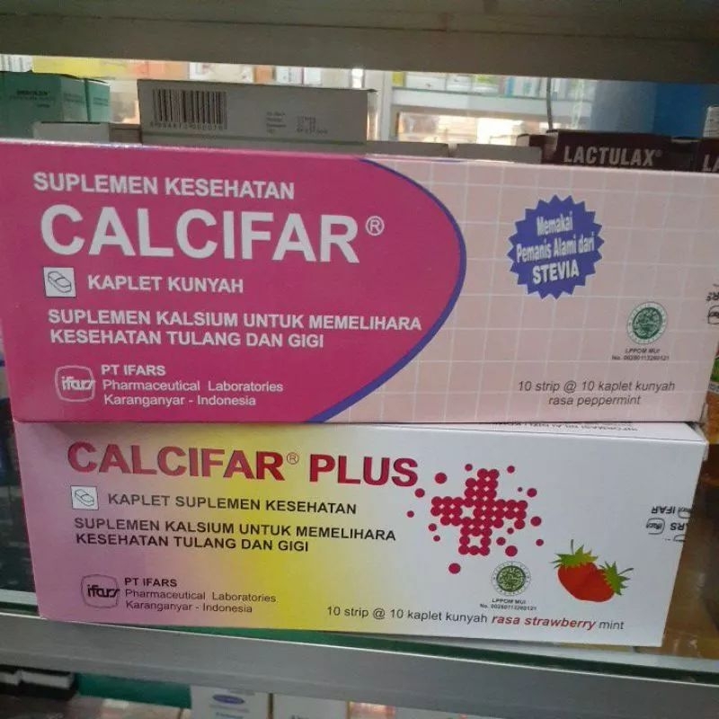 Calcifar Calcifar plus / Strip @10 tablet