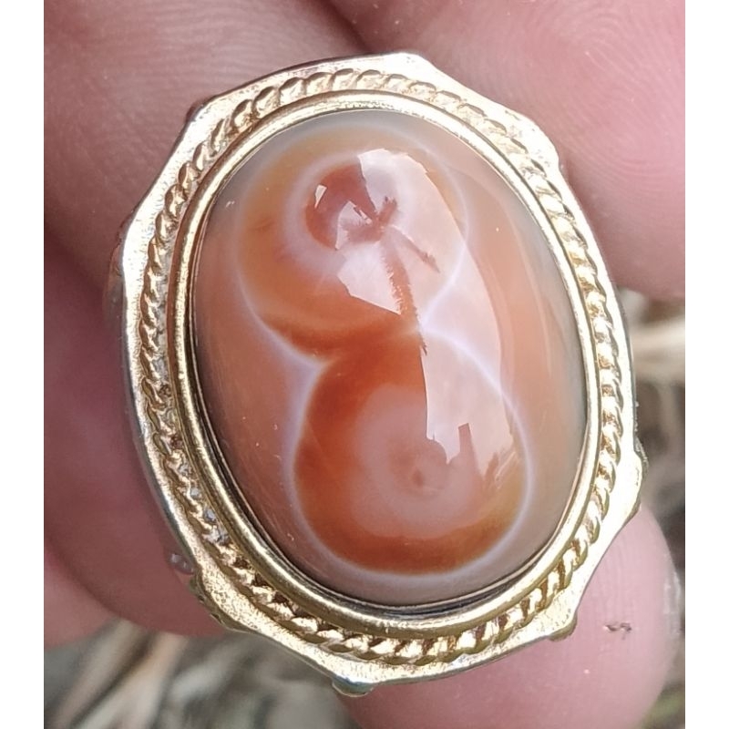 BATU AKIK ANGKA 8 ASLI 100% NATURAL STONE