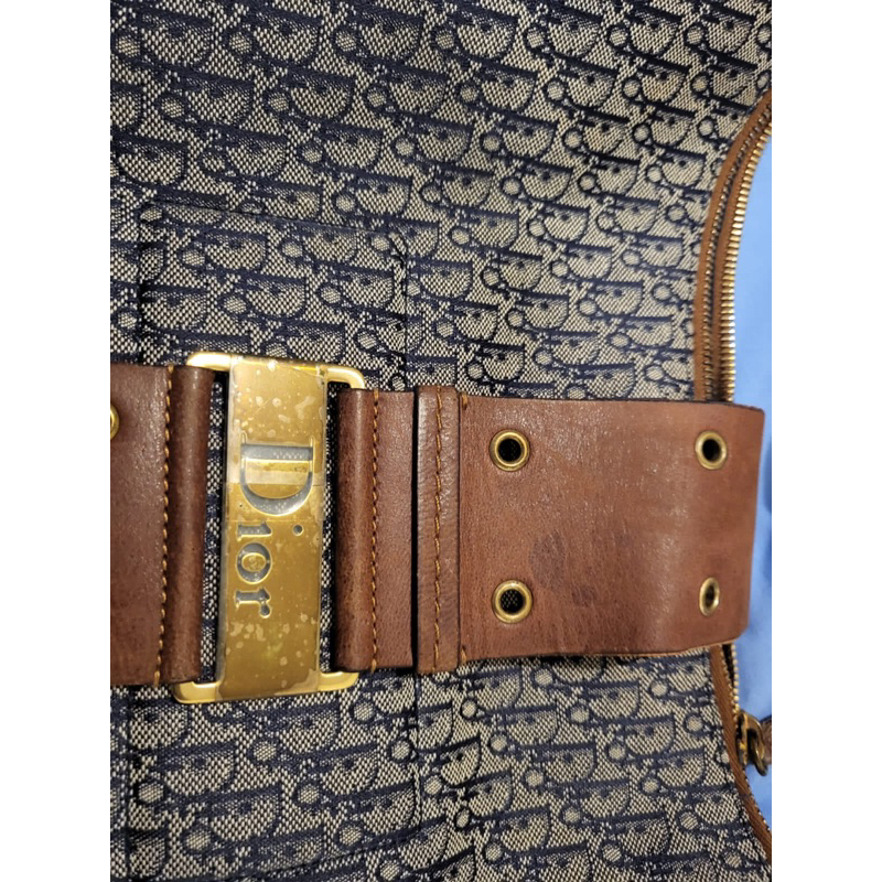 dior vintage chic street messenger bag