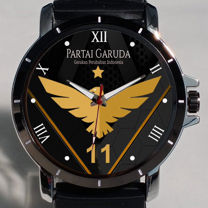 Partai Garuda // Jam Tangan Custom Partai GARUDA // Jam Tangan Pria Patrtai Garuda