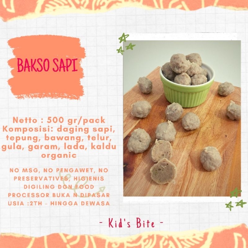 

Bakso Sapi Homemade