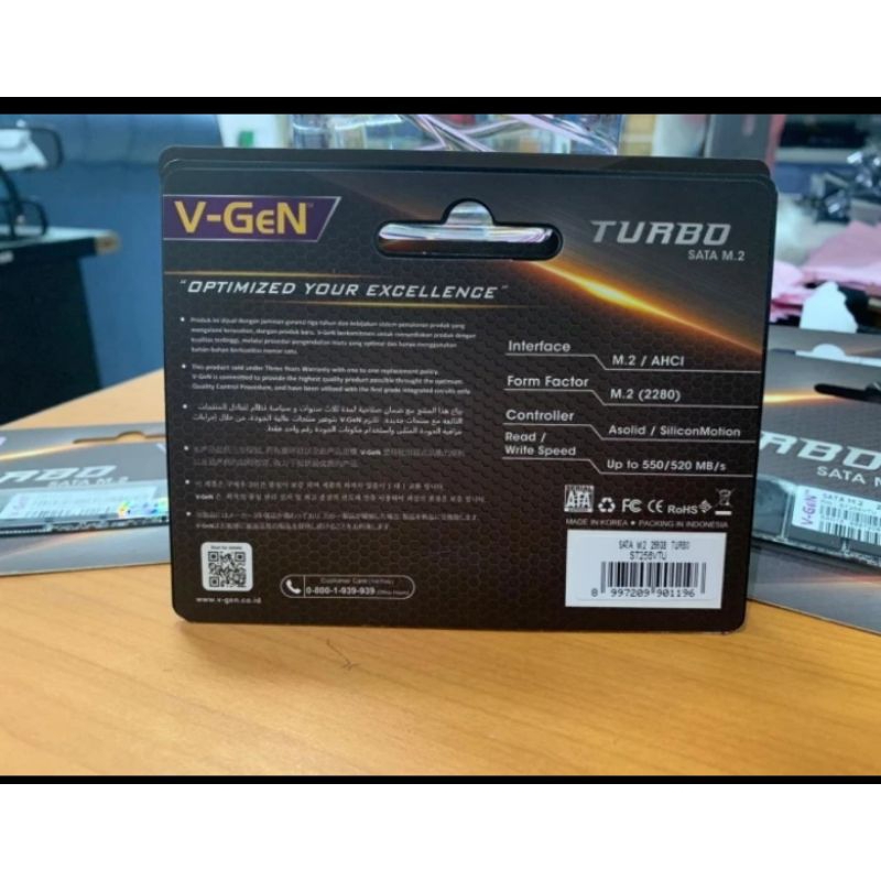SSD M2 SATA 256GB VGEN