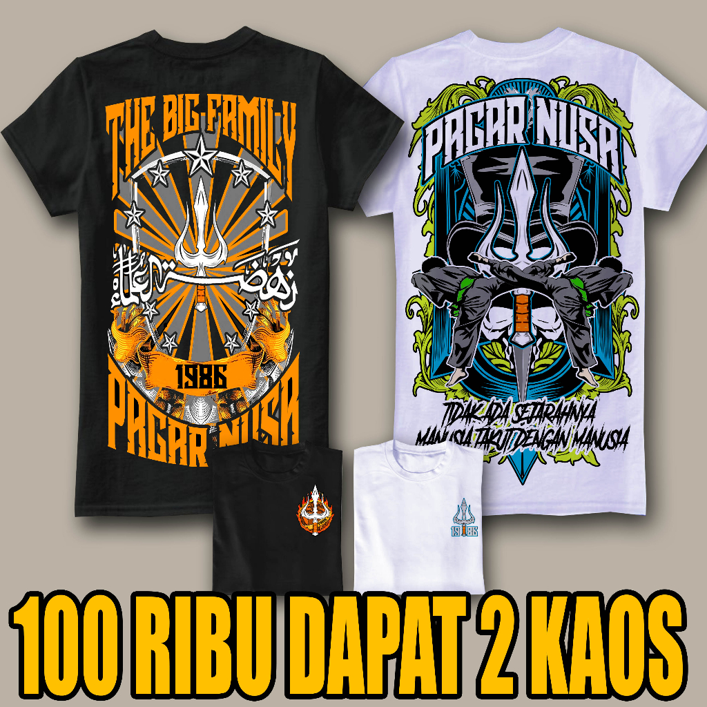KAOS PAGAR NUSA TERLARIS KANG KODE PN22