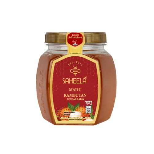 

Madu Murni Saheela Rambutan 250 gram