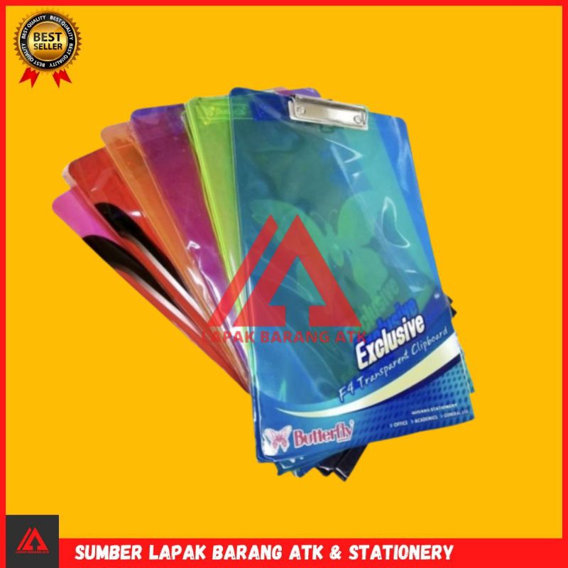 

Butterfly Papan Jalan Clip board Alat tulis Perlengkapan Ujian sekolah