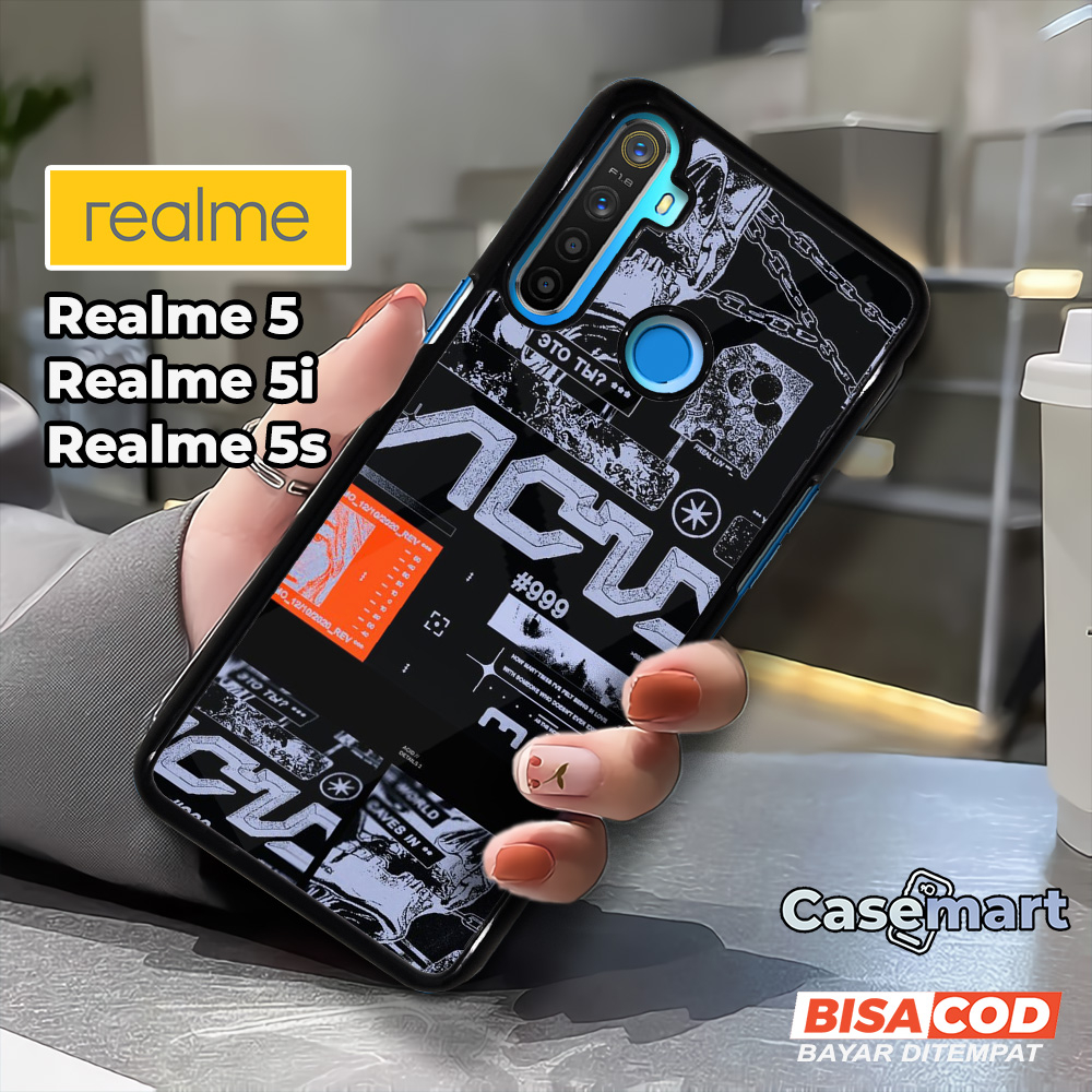 Case Realme 5 5i 5s Casing Realme 5 5i 5s Casemart [JPNR] Case Glossy Case Aesthetic Custom Case Ani