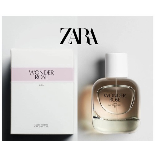 Parfum Zara Wonder Rose 90ml  DAY COLLECTION