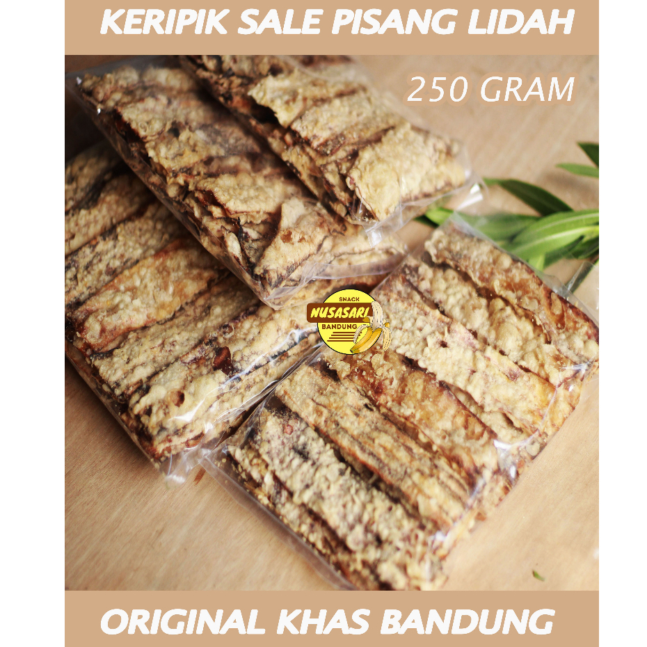 

Sale Pisang Lidah Khas Bnadung 250 gr