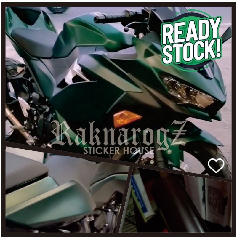 Stiker Skotlet Chrome Matte HIJAU ARMY