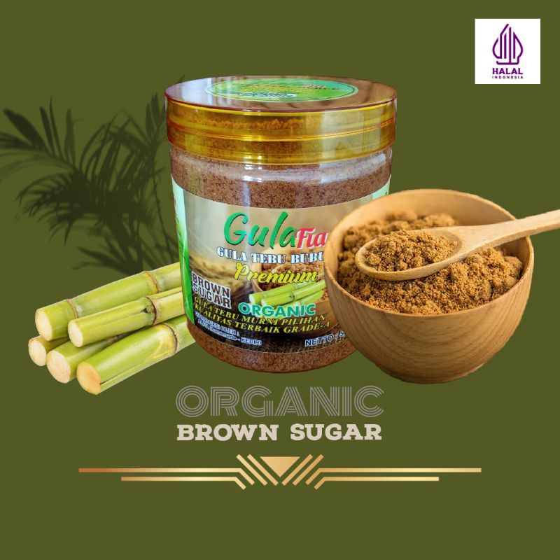 

Gula Semut 500g Premium Tebu ORGANIC