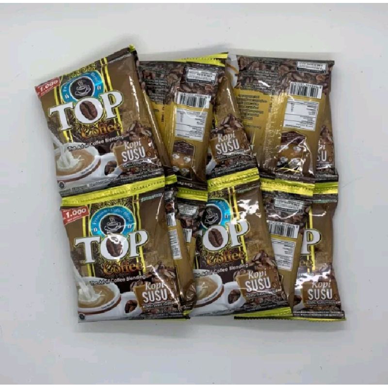 

TOP COFFE KOPI SUSU // RENCENG ISI 10 SACHET
