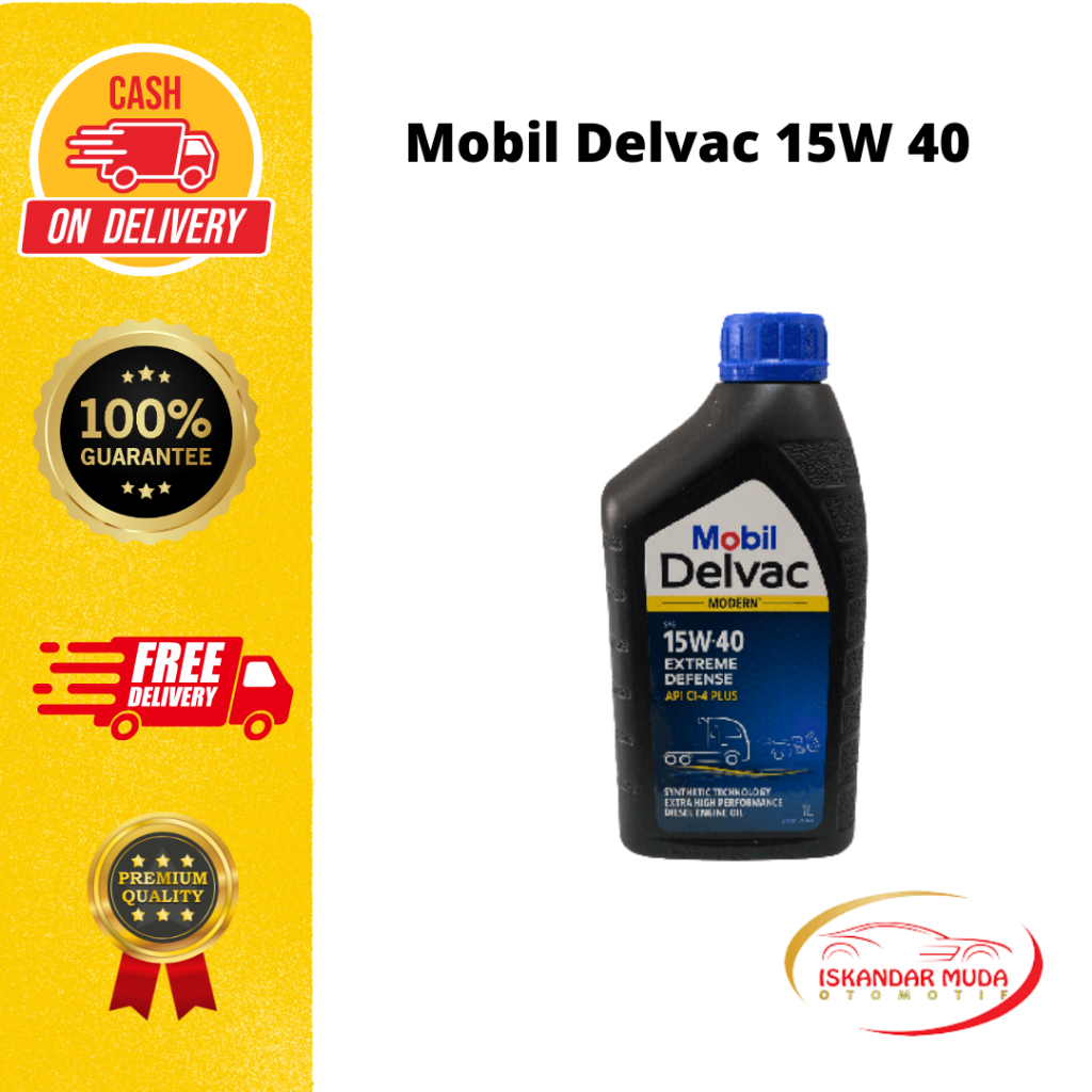 Oli Mobil Delvac 15W-40 Berkualitas