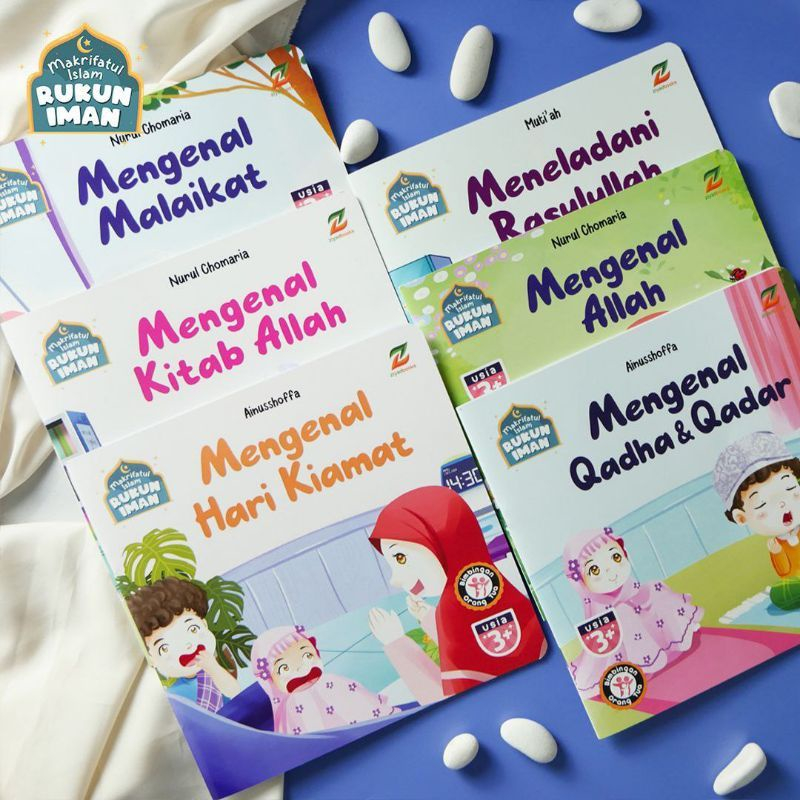 ZYD PAKET MAKRIFATUL ISLAM RUKUN IMAN - Buku Cerita Anak Islami Islam Muslim Mengenal Allah Rasulull