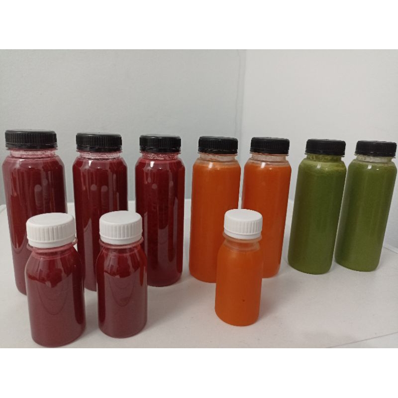 

Cold Pressed Juice 100% Jus sayur buah/Beli 4 Gratis 1