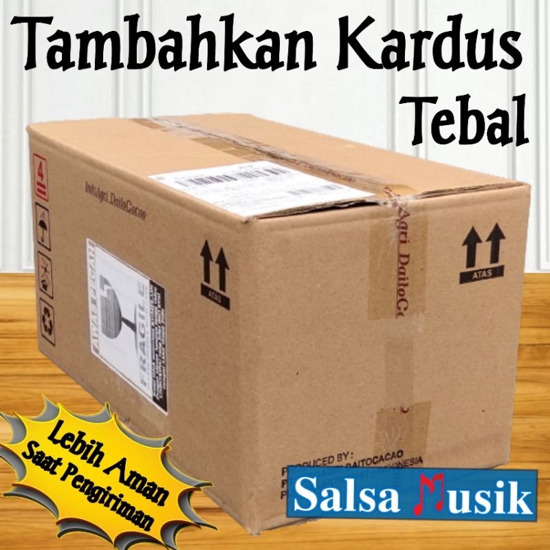 

Tambahkan Kardus Kemasan agar lebih aman dan lebih cepat dikemas dan di kirim