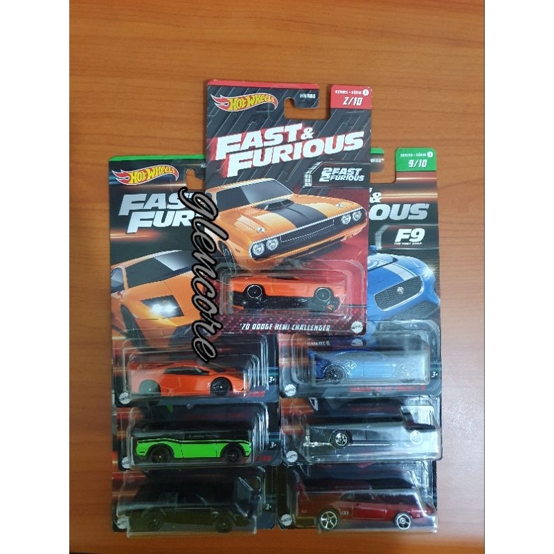 Fast and furious hot wheels wave 2