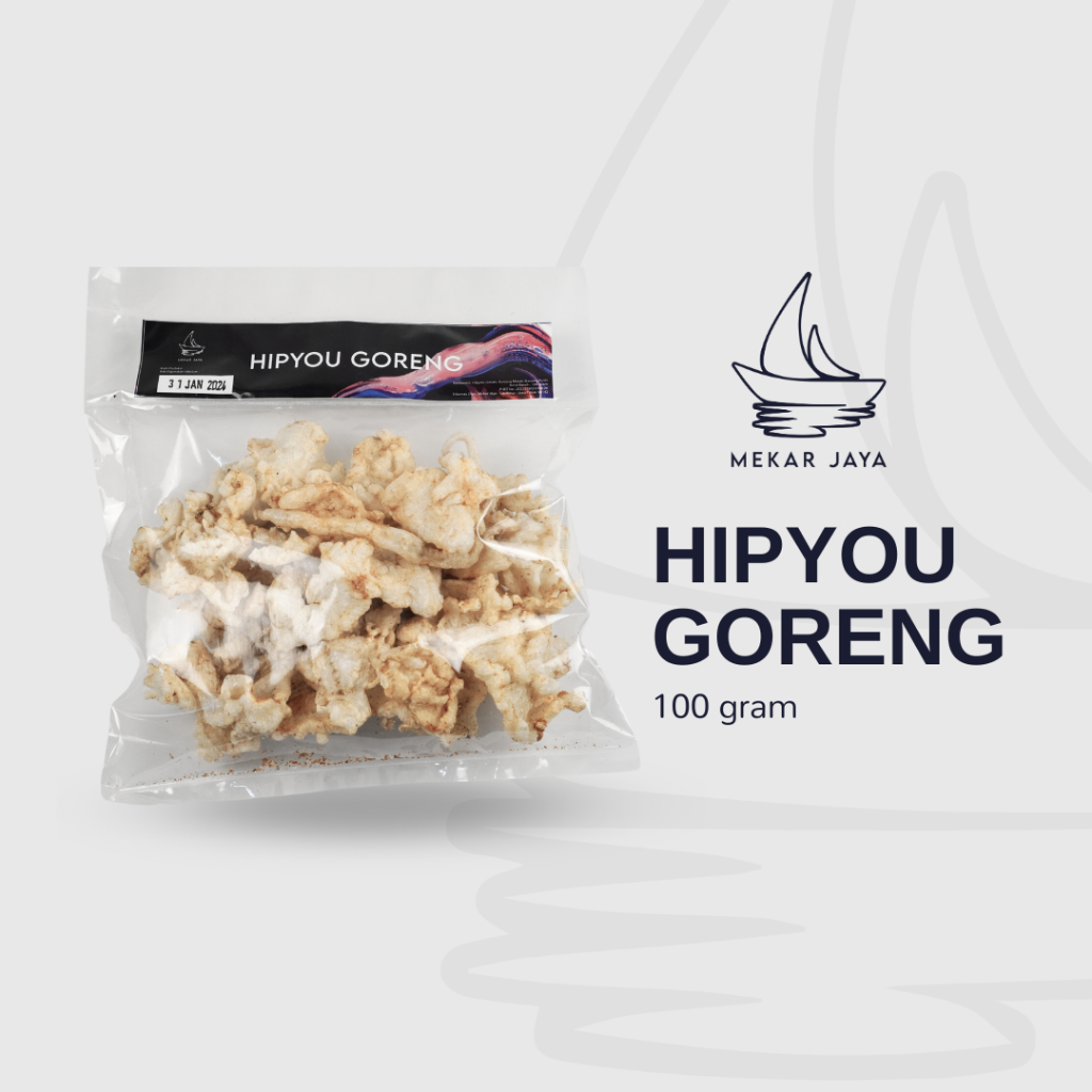 

Hipyou / Hipio Goreng Siap Makan Tanpa Bahan Pengawet