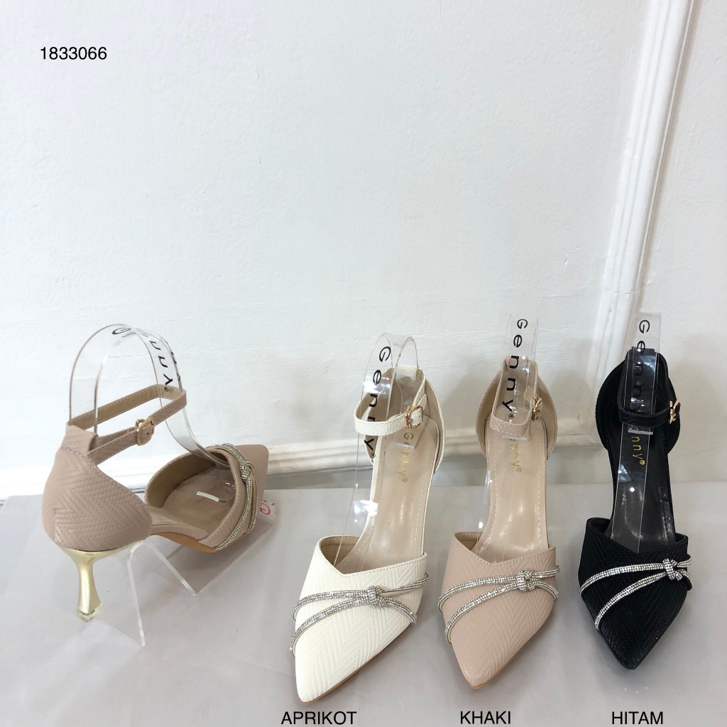 Genny Sepatu heels Wanita 6,5 cm Genny Import (1833006)