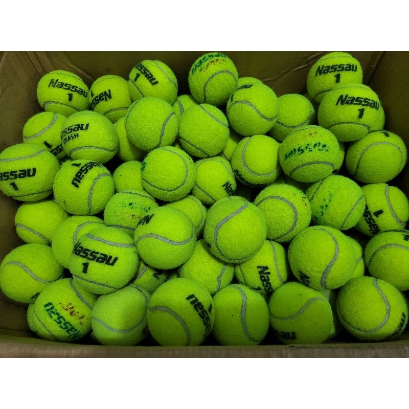 BOLA TENIS BEKAS / BOLA BARU AFKIR / BOLA KASTI BEKAS BAGUS MURAH