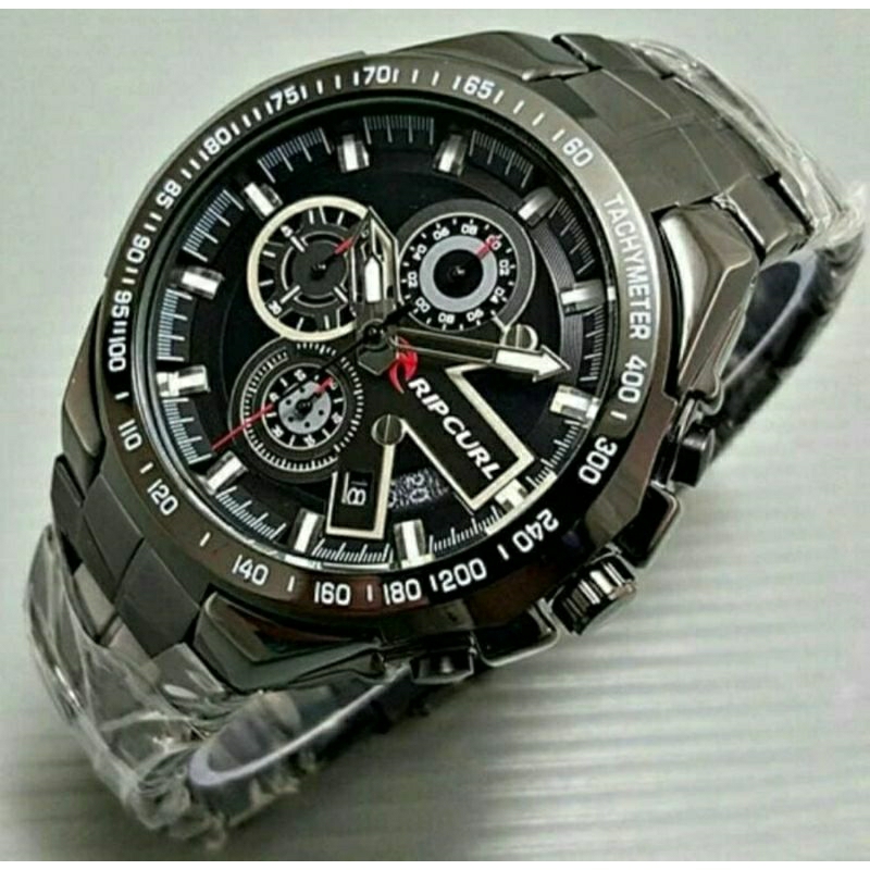 Jam Tangan Ripcurl Crono Aktif - Jam Tangan Pria Ripcurl - Ripcurl Crono Aktif - Ripcurl Silver