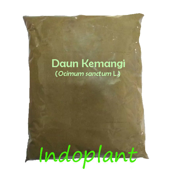 

Bubuk Daun Kemangi 1 Kg Serbuk Ocimum sanctum Powder Murni 1000 g
