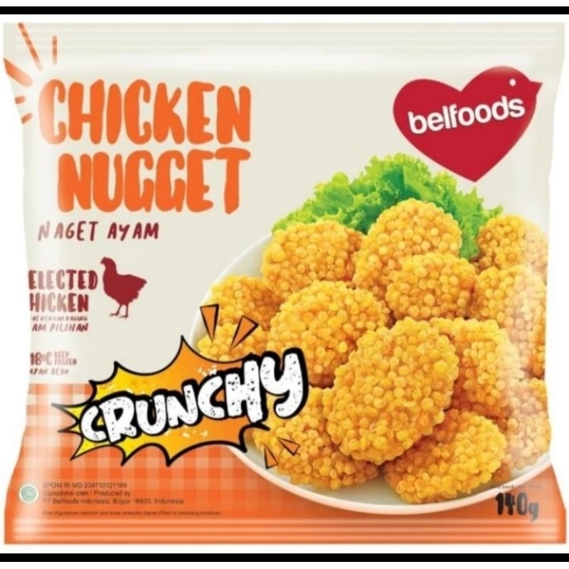 

Belfood Chicken Nugget Crunchy 140gr