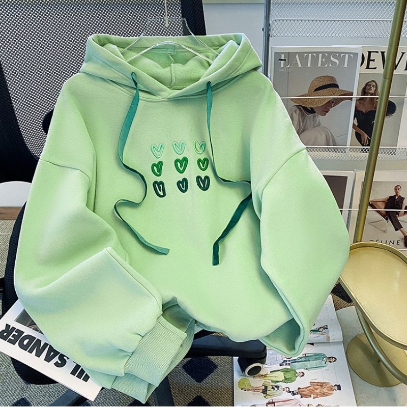 𝐍𝐚𝐫𝐚 [Greisa] Sweater Hoodie Korea | Hoodie Oversize | Sweater ala Korea | Baju Wanita OverSize