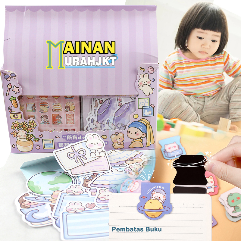 PEMBATAS BUKU DM143 1 SET ISI 30 DIARY UNTUK PEMBATAS BUKU ANAK LUCU JB13