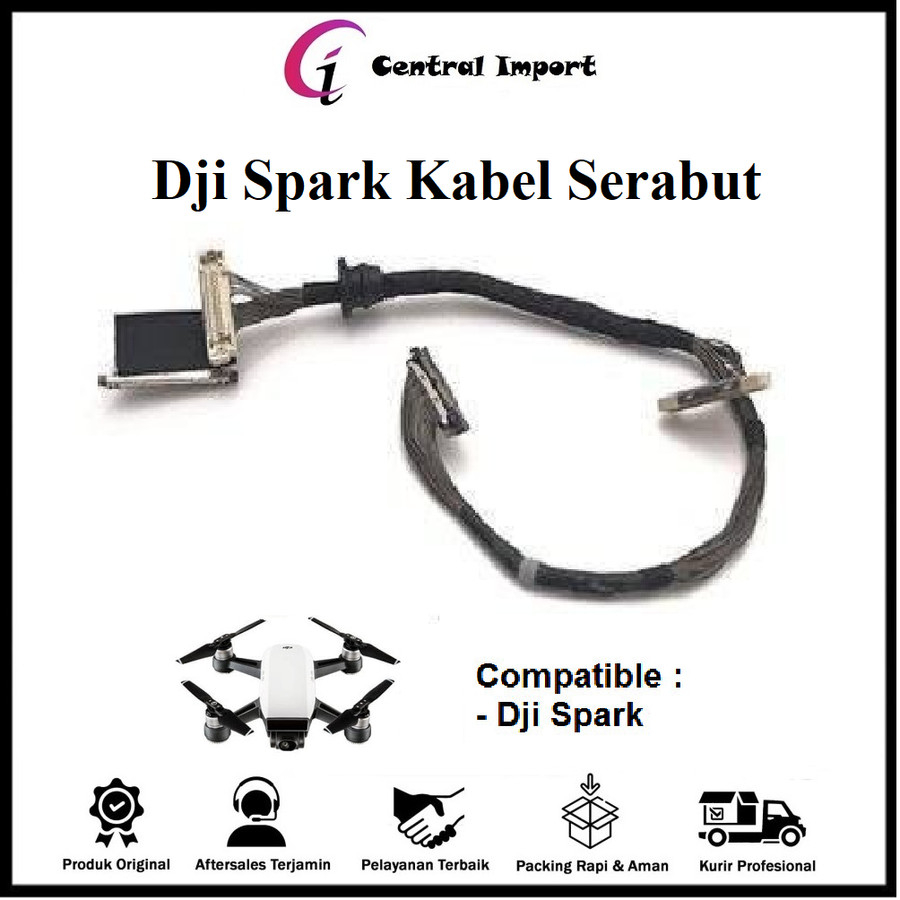 Dji Spark Coaxial Cable - Dji Spark Kabel Serabut - Serabut Spark