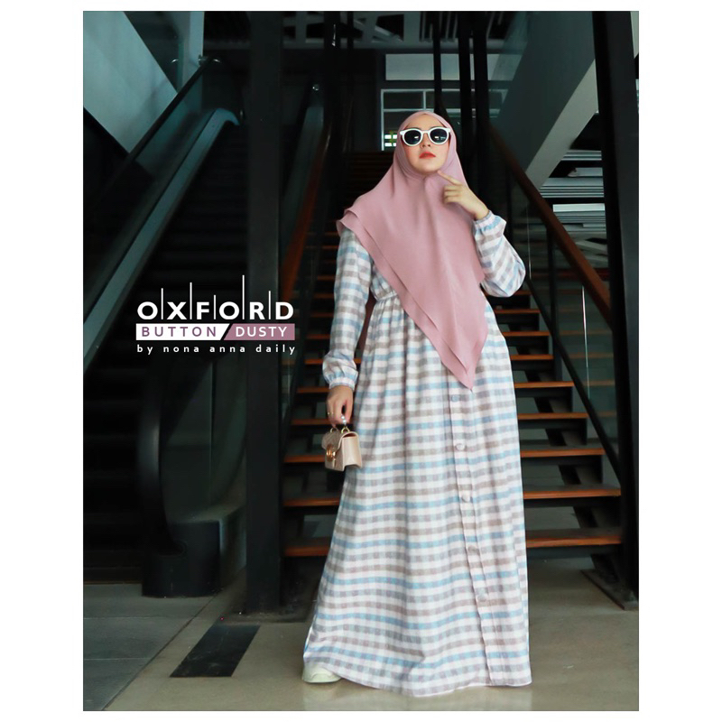 GAMIS OXFORD BUTTON NONA ANNA DAILY