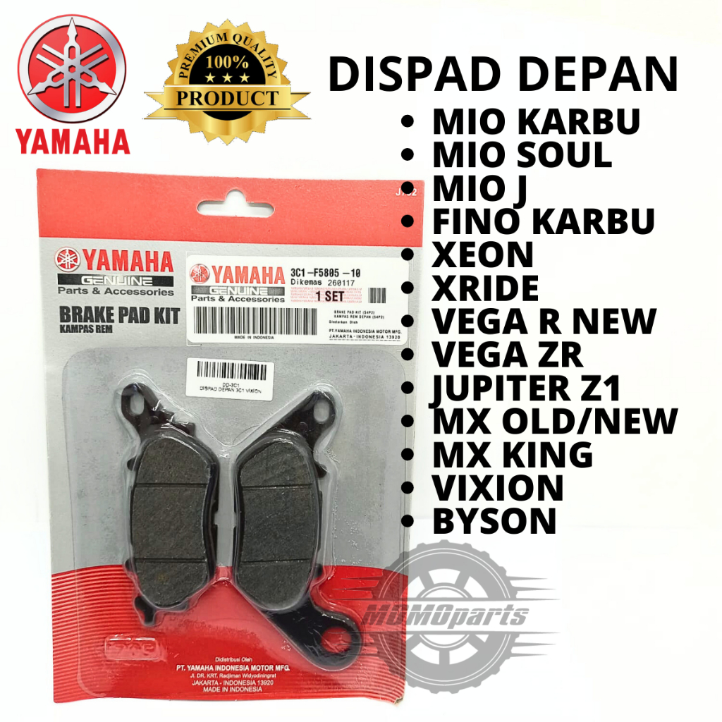 ORIGINAL DISPAD DEPAN YAMAHA 3C1 MIO SMILE , VEGA R NEW , MX , MX NEW , XRIDE , XEON , VIXION KAMPAS