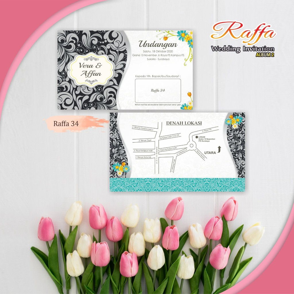 

UNDANGAN PERNIKAHAN, WEDDING, MURAH RAFFA 34 ELEGANT