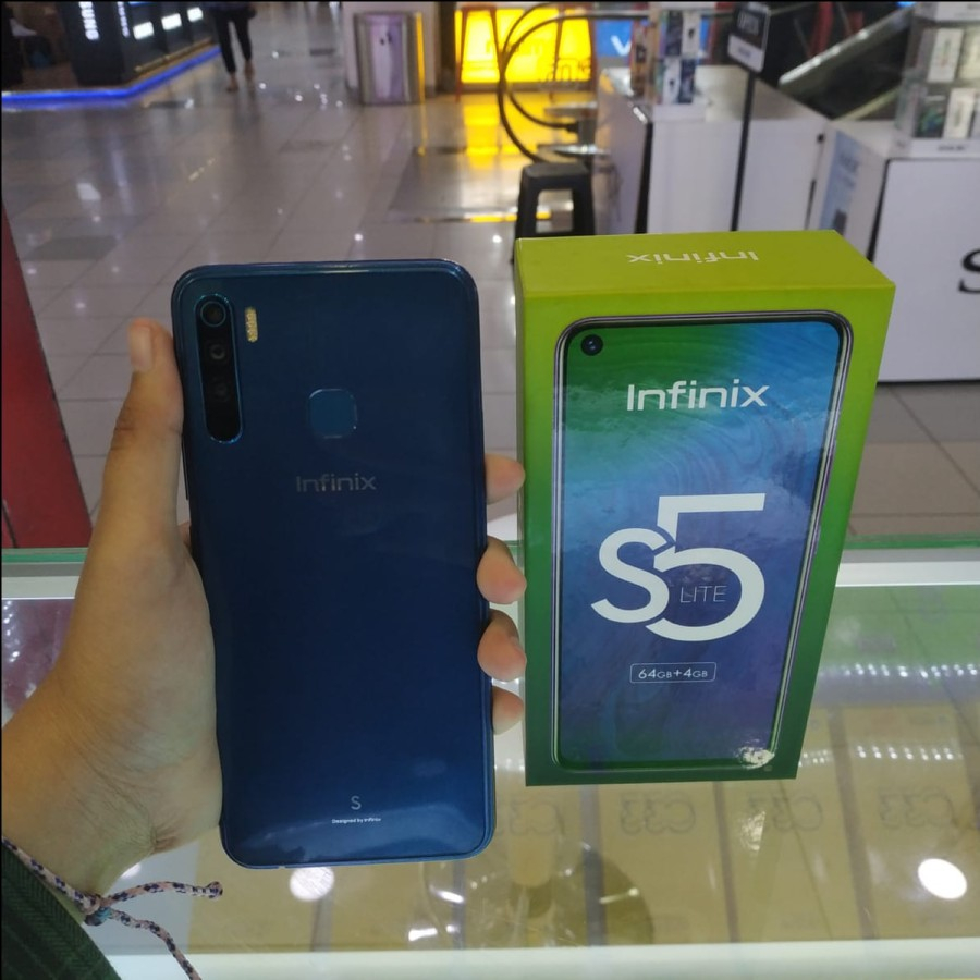 INFINIX S5 LITE 4/64 4 64GB SECOND SEKEN MULUS FULL SET RAM 4GB ROM 64